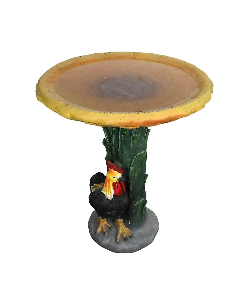 Sunjet 23" H Outdoor Concrete Bird Bath