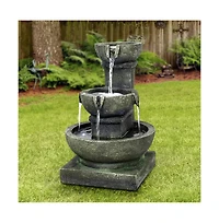 SunJet Outdoor Waterfall Fountain