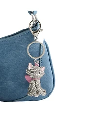 Disney Aristocats Marie Crystal Pave Bag Charm Keychain – Officially Licensed