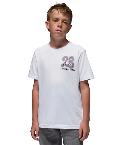 Jordan Boys 8-18 Graphic Print Crewneck T-Shirt