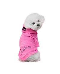 Juicy Couture Bling Velour Pet Hoodie