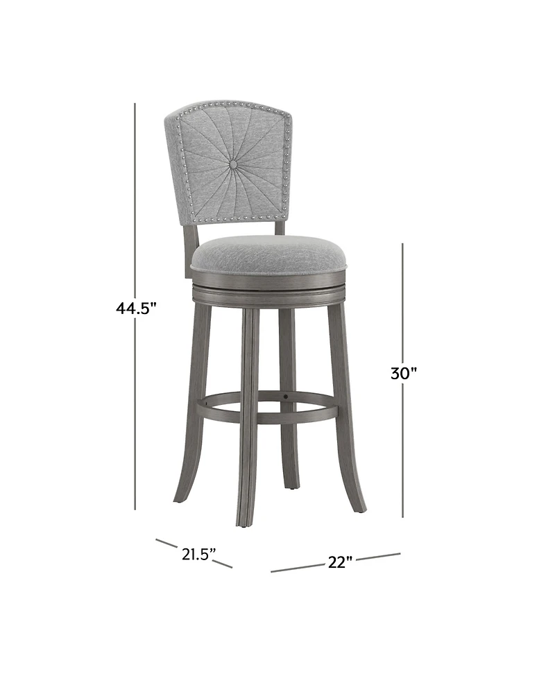 Hillsdale Santa Clara Ii Swivel Bar Stool