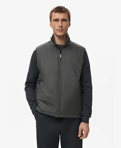 Mango Men's Lightweight Quilted Gilet