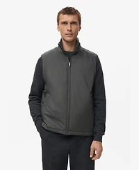 Mango Men's Lightweight Quilted Gilet