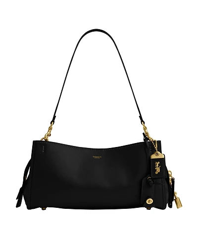 Coach Rogue Medium Leather Satchel Bag