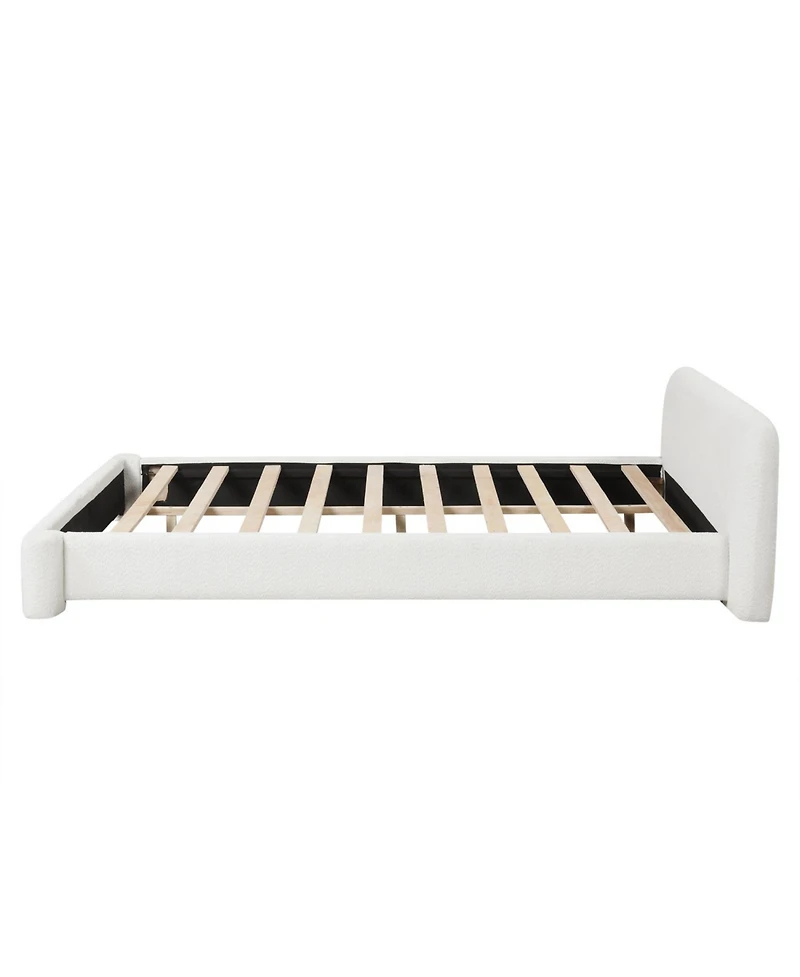 Streamdale Furniture Cozy Bouce Upholstered Bed - A Dreamy Addition to Your Bedroom King