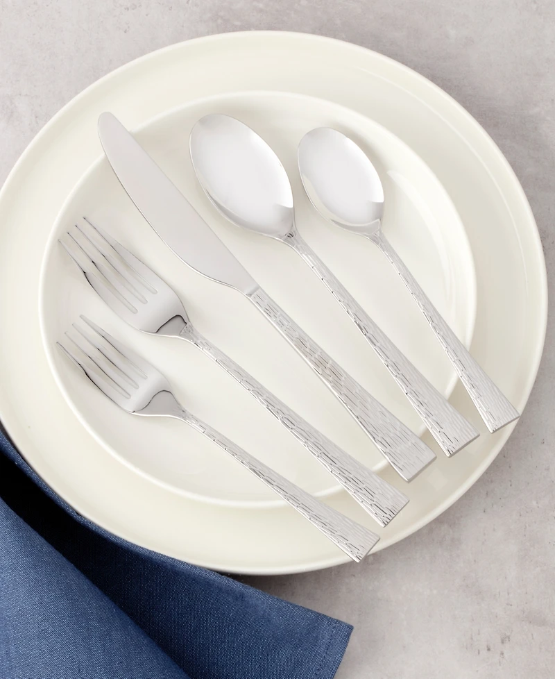 Cambridge Silversmiths Stainless Steel Ashlyn Mirror 67-Pc. Flatware Set, Service for 12