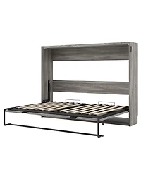 Streamdale Furniture Full Size Murphy Bed, can be Folded into a Cabinet, Gray