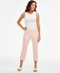 Jm Collection Women's Pull-On Capri Tummy-Control Pants, Exclusively at Macy's