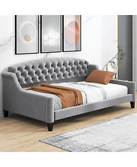 Streamdale Furniture Modern Luxury Tufted Button Daybed,Twin