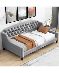 Streamdale Furniture Modern Luxury Tufted Button Daybed,Twin