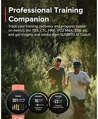 Suunto Race S Titanium Gps Sports Watch with Amoled Touchscreen, Heart Rate and Fitness Tracker