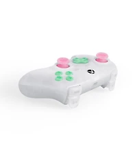 8Bitdo Ultimate Mini Wired Controller with Rgb Ring, Hall Effect Joysticks and Triggers for Xbox, Windows - Translucent