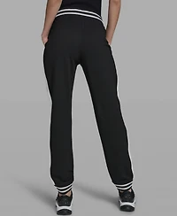 Karl Lagerfeld Paris Women's Color Blocked Pull-On Joggers