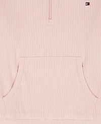 Tommy Hilfiger Girls' 7-16 Quarter-Zip Sweater