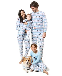 Leveret Baby Footed Fleece Holiday Pajamas