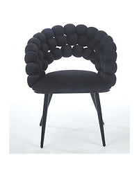 Streamdale Furniture + 2 Pc. + Cushioned + Golden Legs + Chair