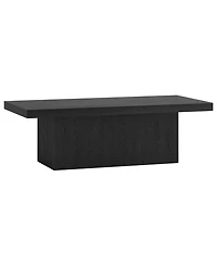 Hudson & Canal Torren 48" Wide Rectangular Fluted Coffee Table