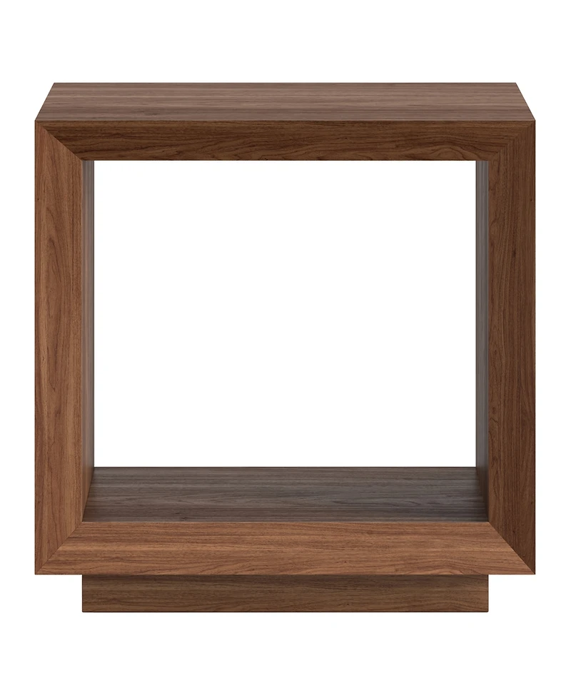 Hudson & Canal Tannen 22" Wide Rectangle Side Table