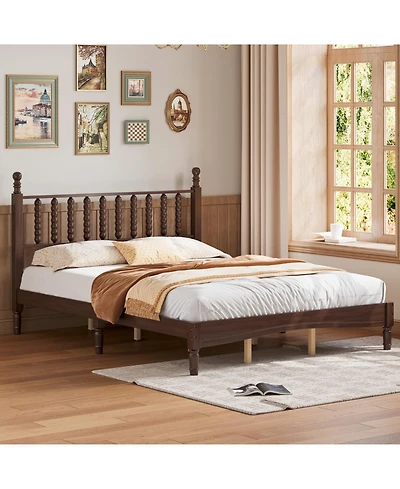 Streamdale Furniture Wood Platform Bed