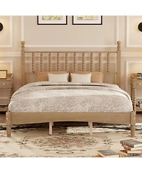Streamdale Furniture Wood Platform Bed