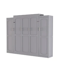 Streamdale Furniture Murphy Bed with Wardrobes & Shelves