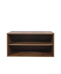 Streamdale Furniture 24-Inch Wood Stackable Mounted Storage Cabinet