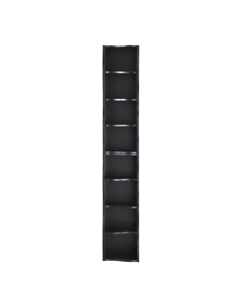 Streamdale Furniture Wavy 8-Layer Adjustable Bookshelf