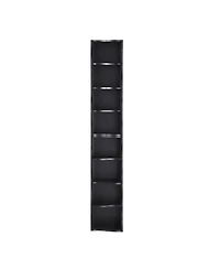 Streamdale Furniture Wavy 8-Layer Adjustable Bookshelf