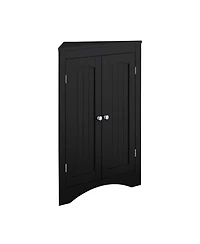 Streamdale Furniture Corner Cabinet with Doors & Shelves