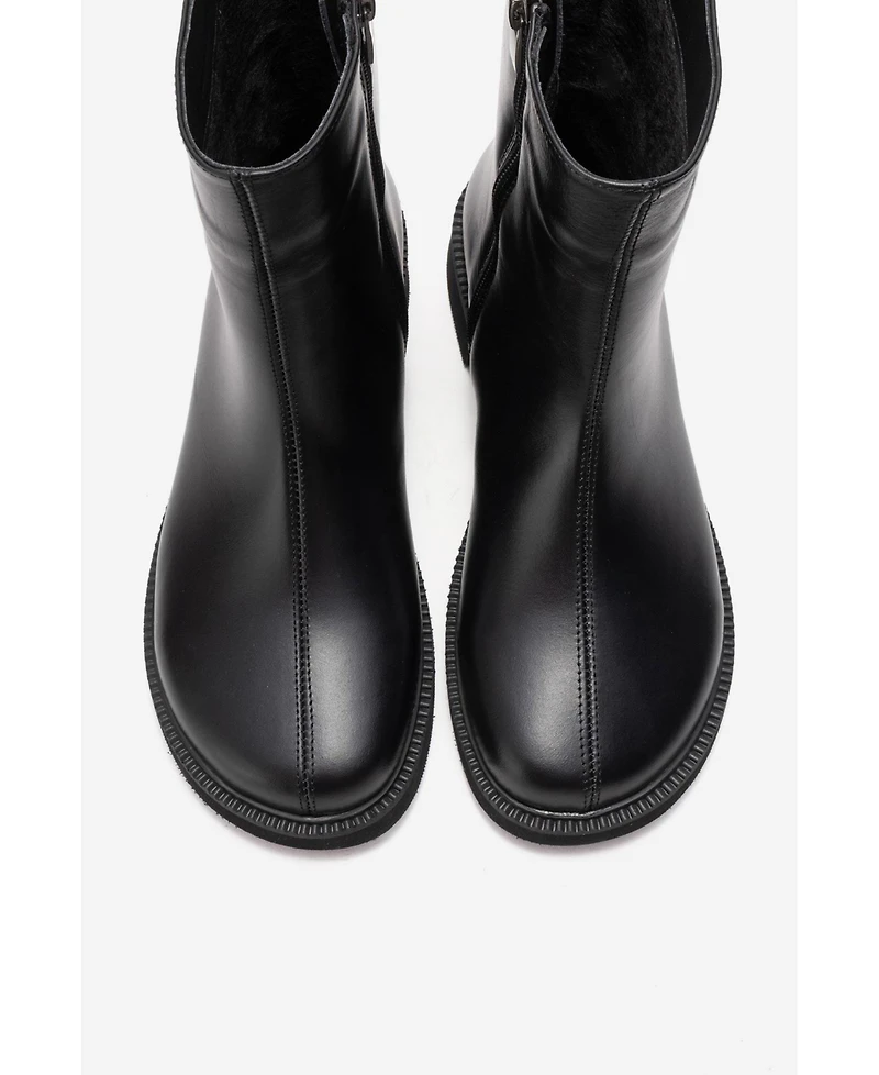 Forever & Always Shoes Lucano Leather Ankle Boot (Women)