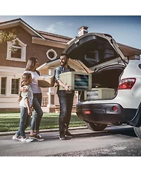 Sorbus Foldable Storage Bag Organizers, Large Clear Window & Carry Handles, Great for Clothes, Blankets, Closets, Bedrooms, and more