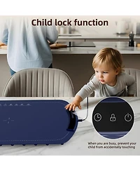 Cowsar 7-Temp Food Warming Mat, 250W Low Energy Consumption (104°F-212°F), 5H Timer & Child Lock, Ultra-Thin Roll-Up Buffet Hot Plate