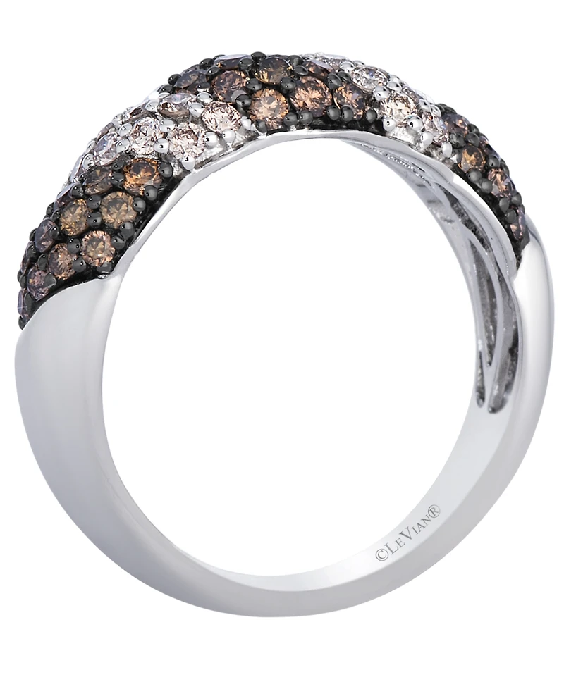 Le Vian Chocolate Diamond (0.72 ct. t.w.) & Nude Diamond (0.33 ct. t.w.) Ring in 14k Vanilla Gold