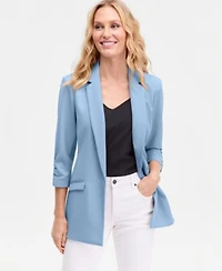 I.N.C. International Concepts Womens Menswear Blazer P Xs 4x Created For Macys