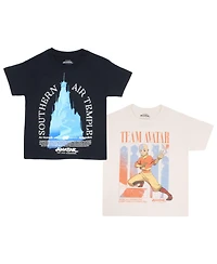 Avatar Boys The Last Airbender 2 Piece Crewneck T-Shirt Set