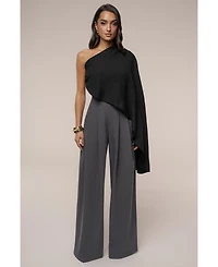 Jluxlabel Women's Capsule One Shoulder Top