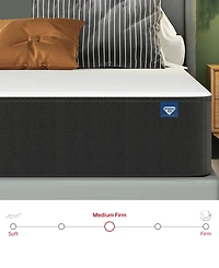 Spring Air Foam 10" Medium Tight Top Mattress, Twin