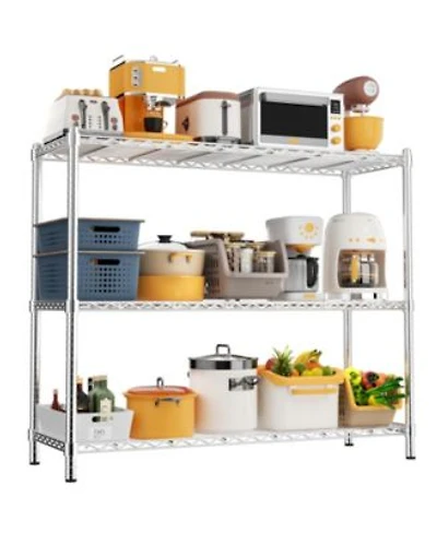 Height Adjustable Garage Wire Shelving Unit