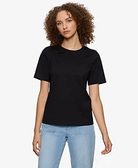Sanctuary Women's Soft Twist Detail Crewneck T-Shirt