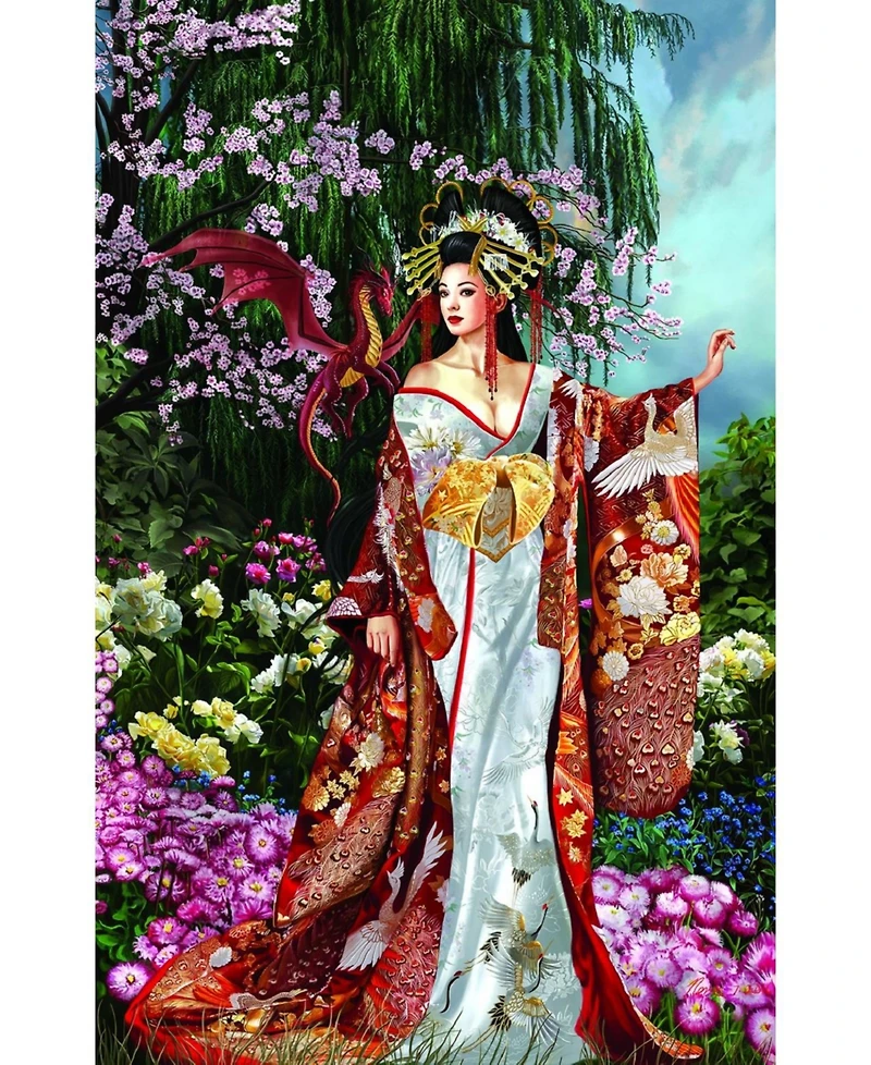 SunsOut Queen of Silk 1000 piece Jigsaw Puzzle for Adults
