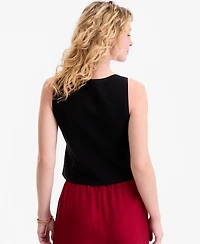 On 34th Women's Button-Front Milano Sweater Shell, Macy's Exclusive