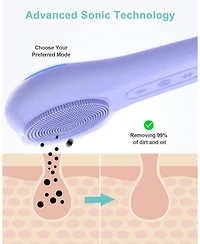 Operan Ezbasics Facial Cleansing Brush face Scrubber Waterproof Face Scrub Brush for Men & Women Rechargeable Face Brushes 1 Pack 3 Mode