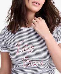 On 34th Women's Meet & Greet Graphic T-Shirt, Macy's Exclusive