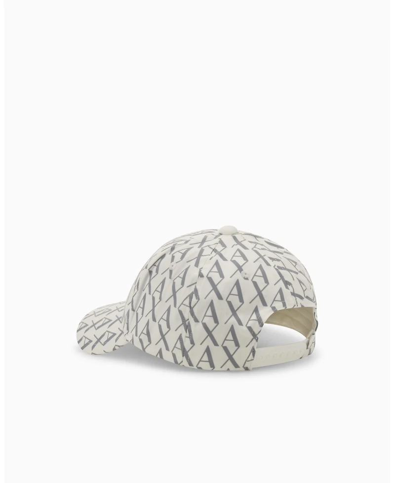 A X Armani Exchange Men's Allover Logo Hat