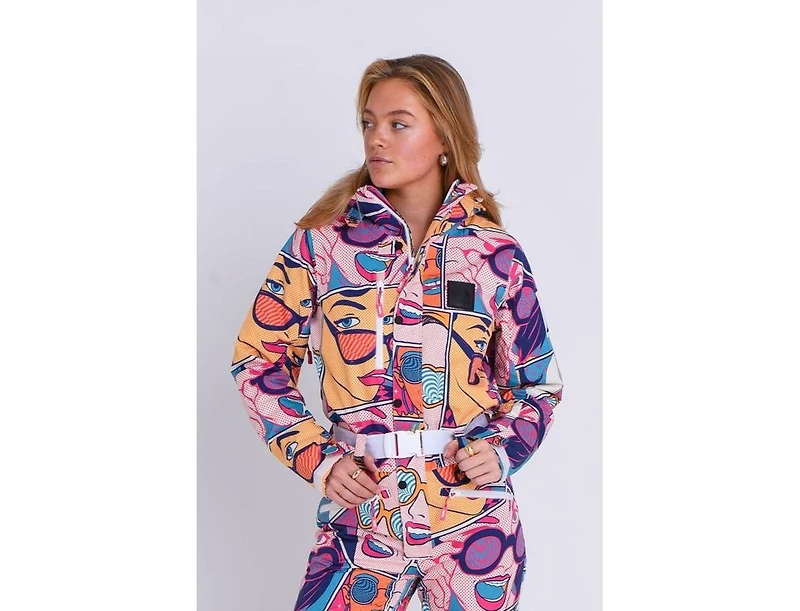 Oosc Women's Comic Book Candy Ski Suit