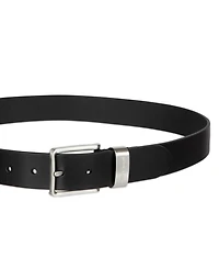 Cole Haan Men's Metal Loop Silver-Tone Belt