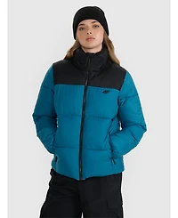 4F Women's padded jacket with synthetic filling