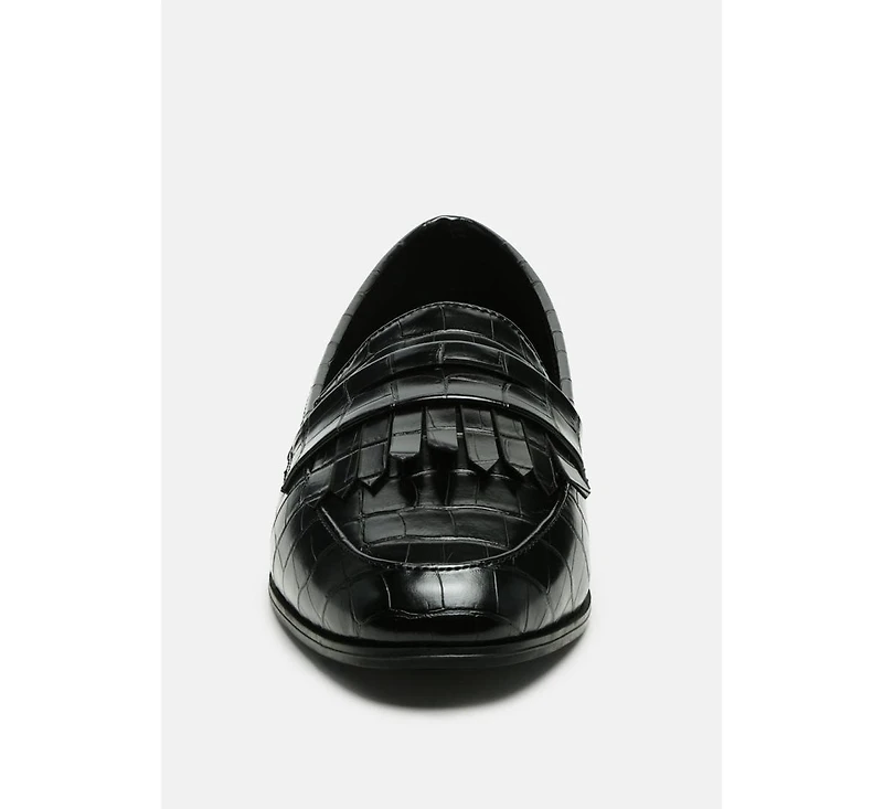 London Rag patent pu everyday loafer