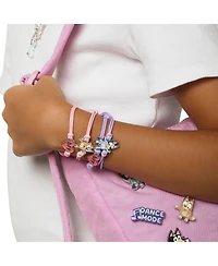Bluey Adjustable Friendship Bracelet Set, Heart Charm, 4-Pack